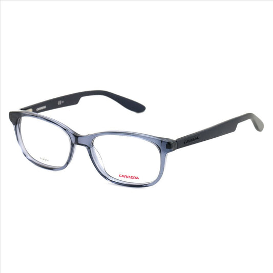Carrera Men or Womens Eyeglasses CA9912 TTA Blue/Clear 52 17 140 Rectangle - megafashion11Monturas