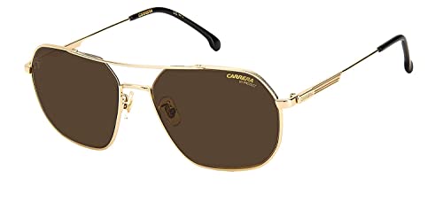 Carrera Men's Casual Sunglasses, Gold, 58 - megafashion11Sunglasses