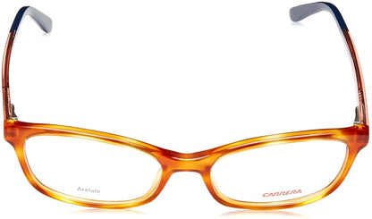 Carrera Womens Eyeglasses CA 6647 QKX Tortoise Frames 52 17 140 Rectangle - megafashion11Monturas