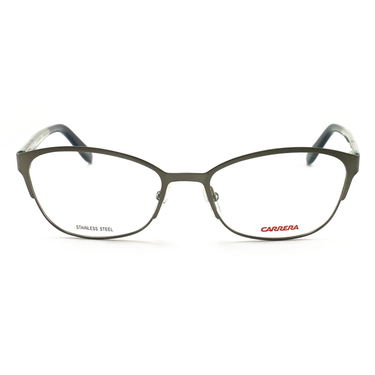 Carrera Women's Eyeglasses CA6649 T8Q Gunmetal 55 18 140 Demo Lens - megafashion11Monturas