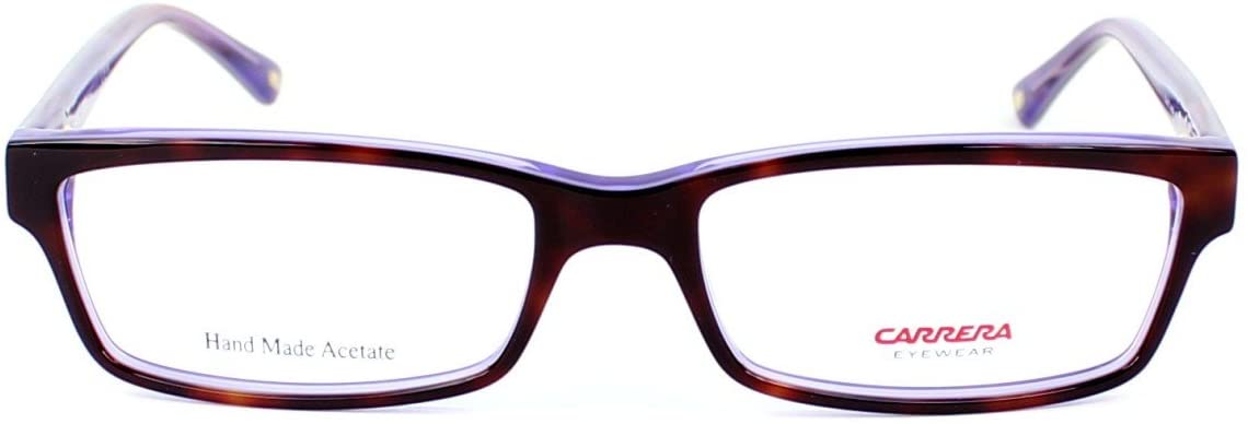 Carrera Womens Eyeglasses Frames CA 6171 0HCW Havana Violet 52 16 135 Rectangle - megafashion11Monturas