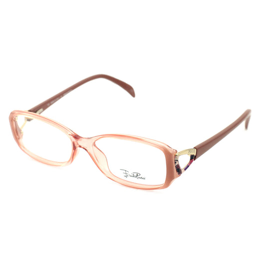 Emilio Pucci Womens Eyeglasses EP2675 651 Pink 53 15 120 Frames Rectangle