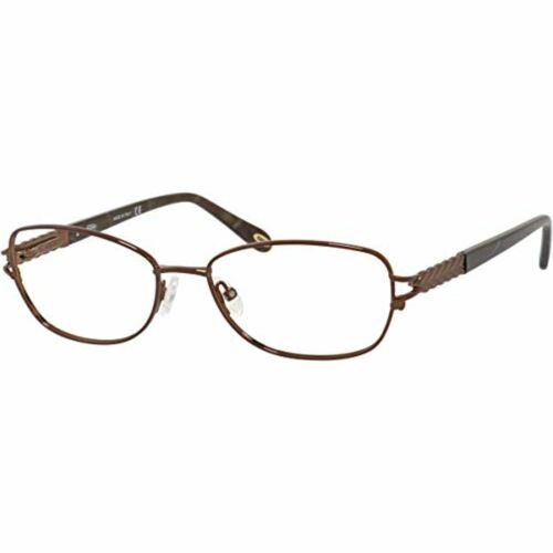 Frames for Womens's Eyeglasses Emozioni made in Italy Oval 009Q Brown 53 16 135
