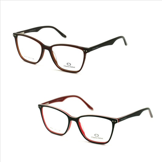 Charles Delon For Men or Women Eyeglasses SW7071 52 17 140 Square Plastic - megafashion11Monturas