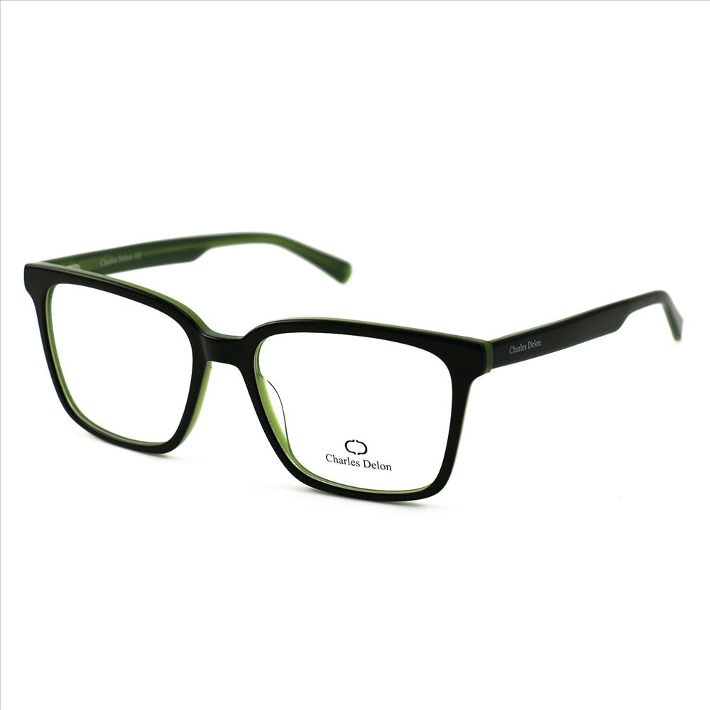 Charles Delon Men or Womens Eyeglasses LA019 55 18 142 Square Plastic - megafashion11Monturas