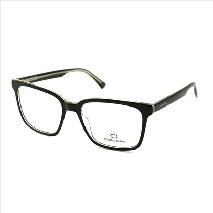 Charles Delon Men or Womens Eyeglasses LA019 55 18 142 Square Plastic - megafashion11Monturas