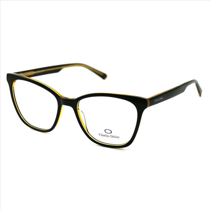 Charles Delon Womens Eyeglasses LA018 54 18 142 Cat Eye Plastic - megafashion11Monturas