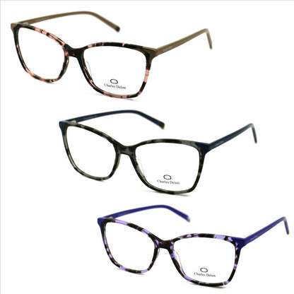 Charles Delon Womens Eyeglasses P6110 54 16 140 Square Plastic - megafashion11Monturas