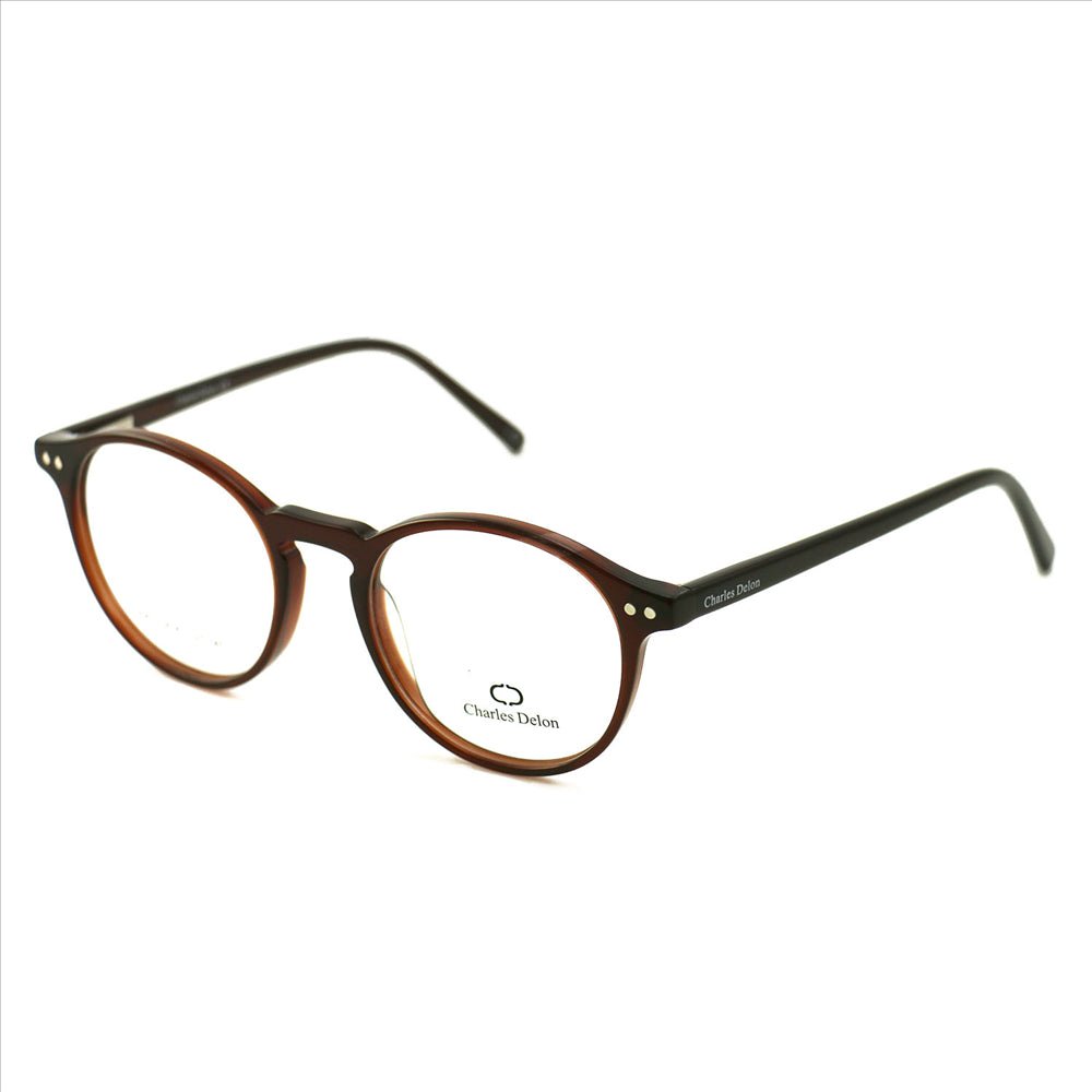 Charles Delon Womens Eyeglasses SW7076 47 20 140 Round Plastic - megafashion11Monturas