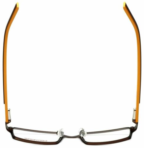 Converse Eyeglasses Frames For Kids Metal Rectangular K010 Brown 47-16-125 - megafashion11Monturas