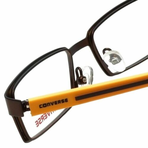 Converse Eyeglasses Frames For Kids Metal Rectangular K010 Brown 47-16-125 - megafashion11Monturas