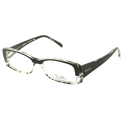 Emilio Pucci Womens Eyeglasses EP2651 019 Black 50 15 135 Frames Rectangle