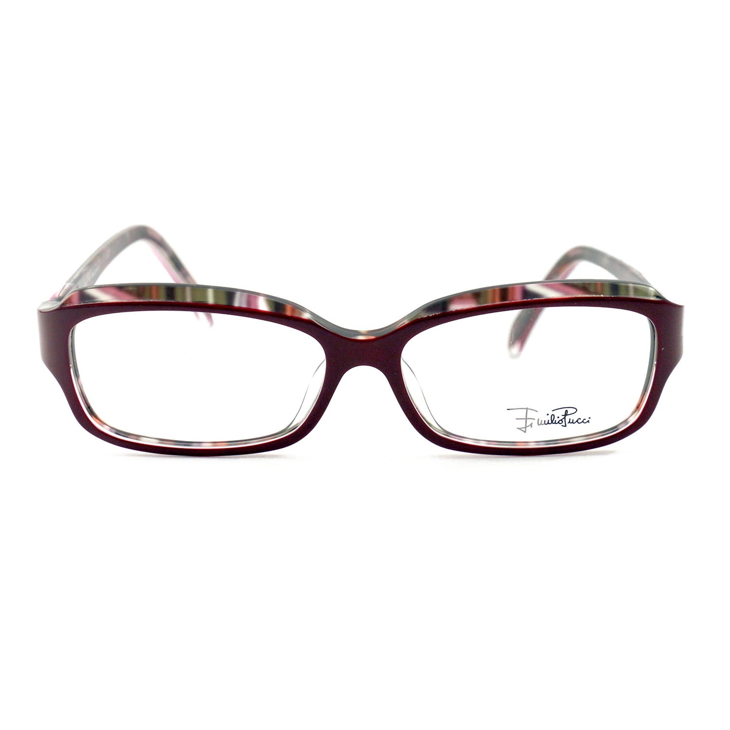 Emilio Pucci Womens Eyeglasses Frames EP2669 602 Burgundy 52 14 135 Rectangle