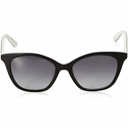 Calvin Klein Sunglasses Women CK19505S 002 Black White/Grey Gradient Rectangle