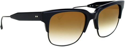 Dita Sunglasses For Womens Traveller Rectangular DRX Black Brown Gold Acetate - megafashion11Sunglasses