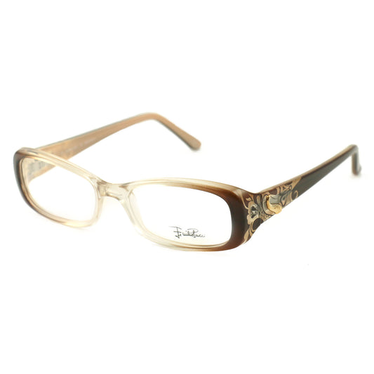 Emilio Pucci Womens Eyeglasses EP2660 236 Clear/Brown 51 17 130 Rectangle
