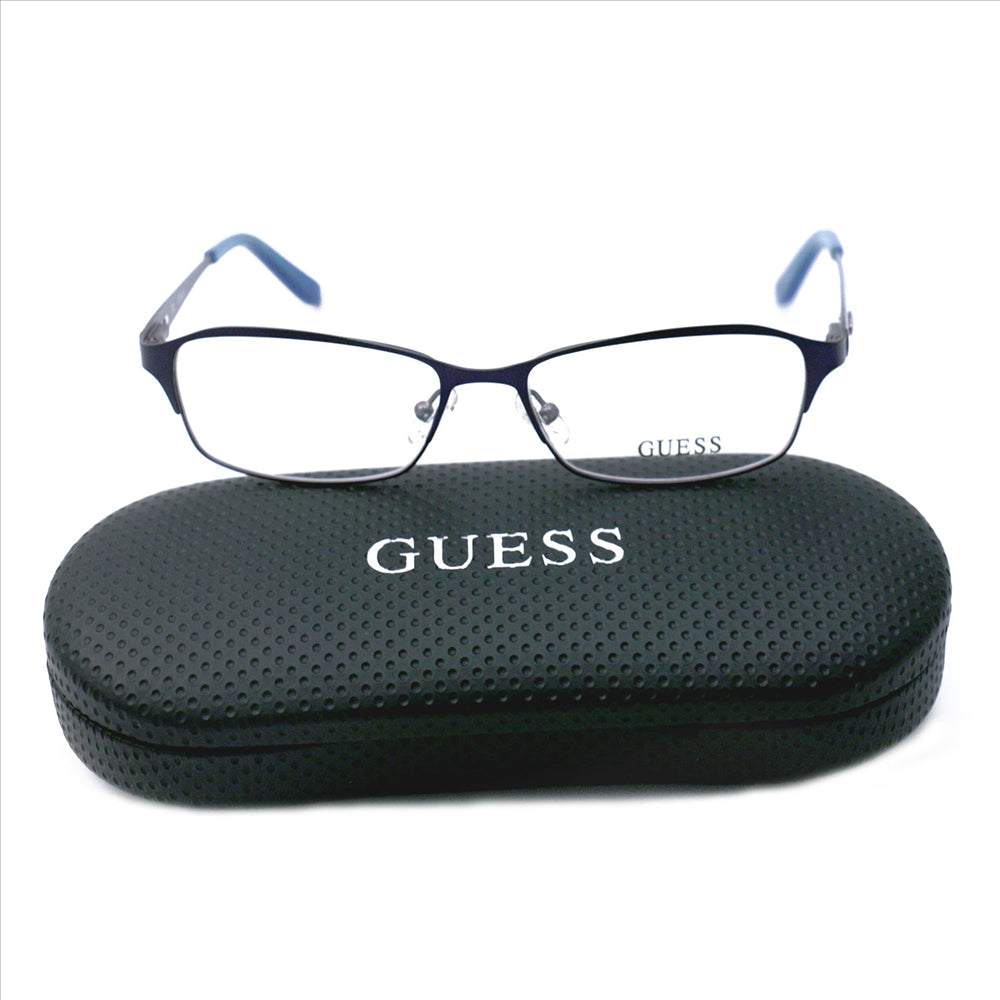 Guess Eyeglasses Womens GU2424 PUR Metallic Purple 51 15 135 Frames Oval