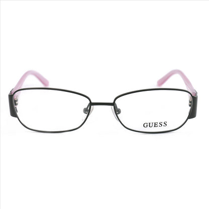 Guess Eyeglasses Womens GU 2307 BLK Black/Pink 52 15 140 Frames Oval
