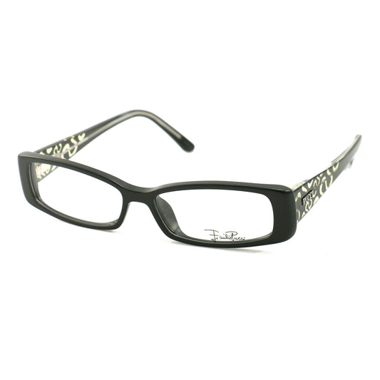 Emilio Pucci Womens Eyeglasses Frames EP2655 001 Black 51 14 135 Rectangle