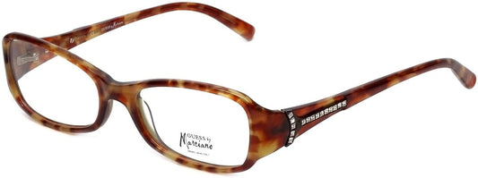 Guess by Marciano Womens Eyeglasses GM0142 K07 Tortoise 53 17 135 Rectangle