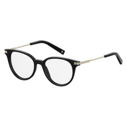 Polaroid Eyeglasses Frames for Womens Oval Black with Demo Lens 49-17-140