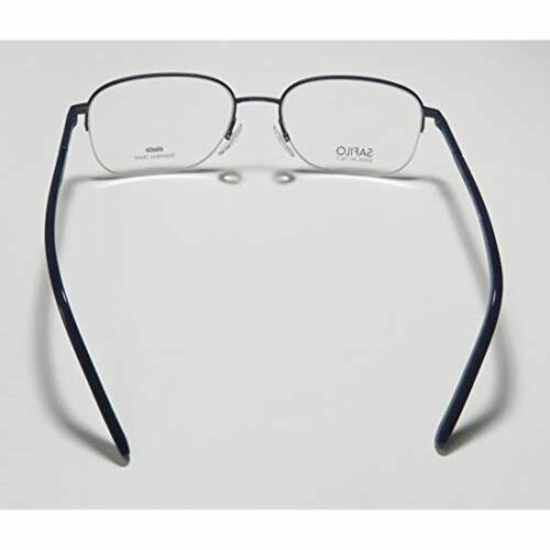 Elasta Men/Womens Made in Italy Metal Half Frames Eyeglasses Oval 54 18 140 - megafashion11Monturas