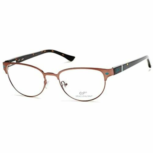 Eyeglasses Candies round for Womens CA0120 047 light brown 52-18-135 - megafashion11Monturas