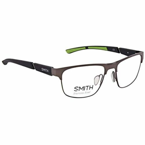 Eyeglasses for Men Smith Drivetrain 180 05MO Rectangle Dark Ruthenium 55-17-140 - megafashion11Monturas