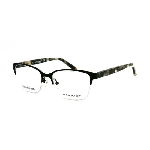 Eyeglasses for women Rampage RA0212/V 001 Black square/cat eye 52-17-135 - megafashion11Monturas