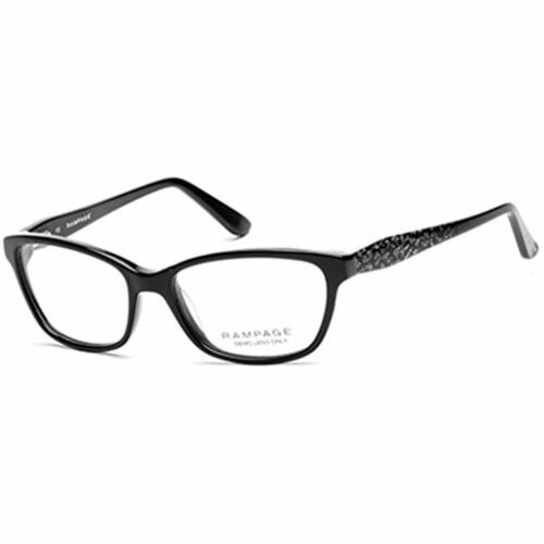 Eyeglasses for Womens Rampage RA 157 001 Cat eye Black 54-16-135 - megafashion11Monturas