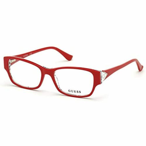 Eyeglasses Guess for Womens GU 2748 066 Shiny Red Square 53 16 140 - megafashion11Monturas