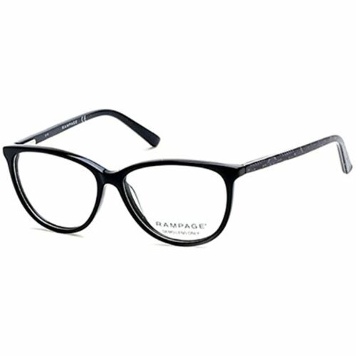 Eyeglasses Rampage for Womens RA 201 005 Black Oval Cat Eye 51-16-135 - megafashion11Monturas