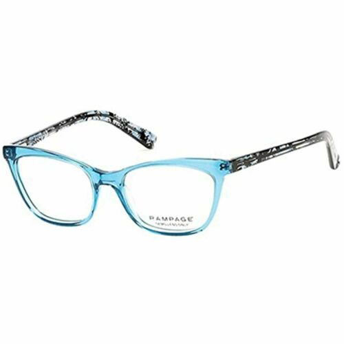 Eyeglasses Rampage frames for Womens RA 198 092 Blue Oval Cat eye 53-17-135 - megafashion11Monturas