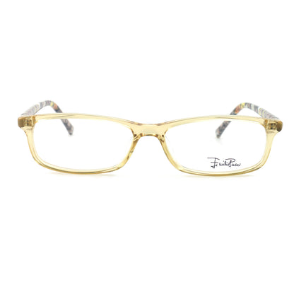 Emilio Pucci Womens Eyeglasses EP2647 244 Clear Yellow 52 15 135 Rectangle