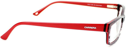 Carrera Womens Eyeglasses Red/Black Rectangle CA 6171 8C8 Frames 52 16 135
