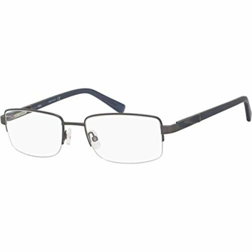 Men/Womens Frames Eyeglasses by Elasta Made in Italy Rectangular Gray 53 19 140