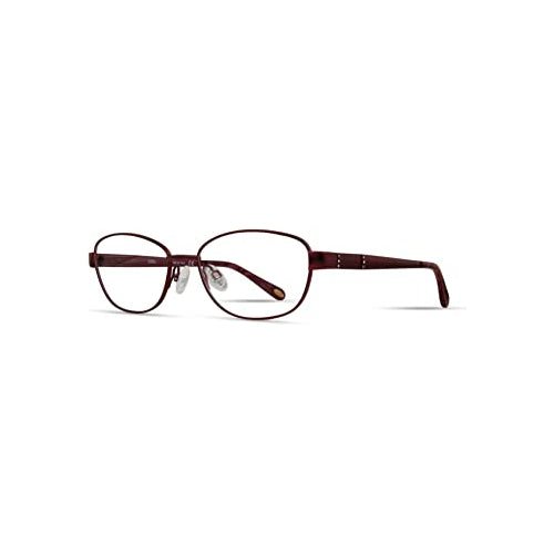 Frames for Womens's Eyeglasses Emozioni made in Italy Burgundy with Demo Lens - megafashion11Monturas