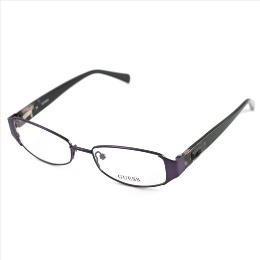 Guess Eyeglasses Womens GU 2411 PUR Purple 52 17 135 Frames Oval - megafashion11Monturas