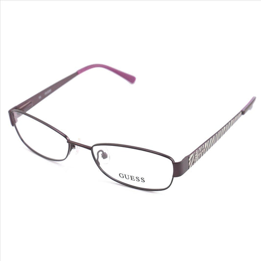 Guess Eyeglasses Womens GU2404 O24 Purple 53 17 135 Frames Oval - megafashion11Monturas