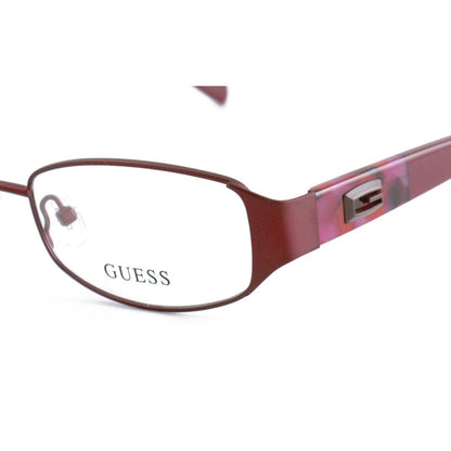 Guess Eyeglasses Womens GU2411 RD Red 52 17 135 Frames Oval - megafashion11Monturas
