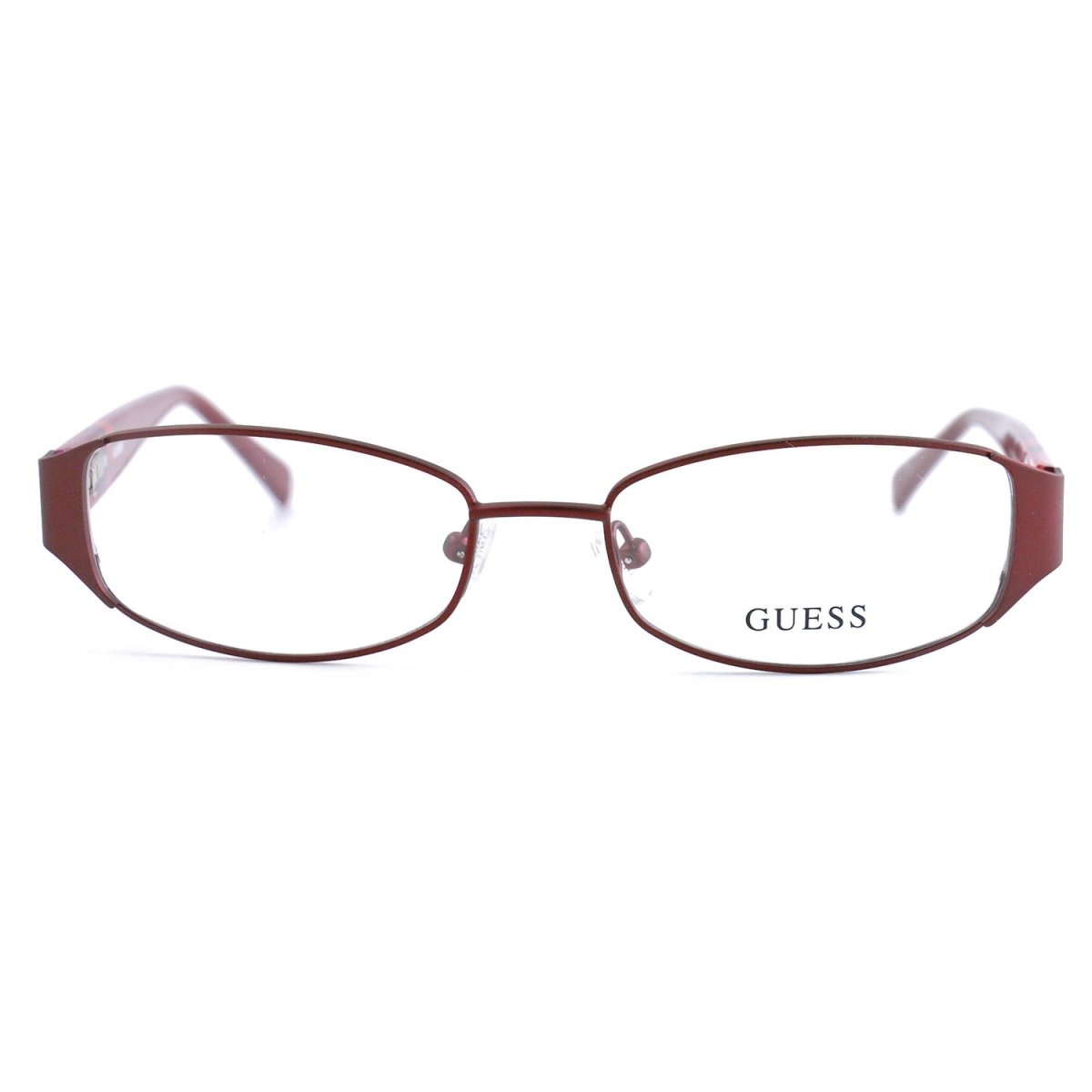 Guess Eyeglasses Womens GU2411 RD Red 52 17 135 Frames Oval - megafashion11Monturas