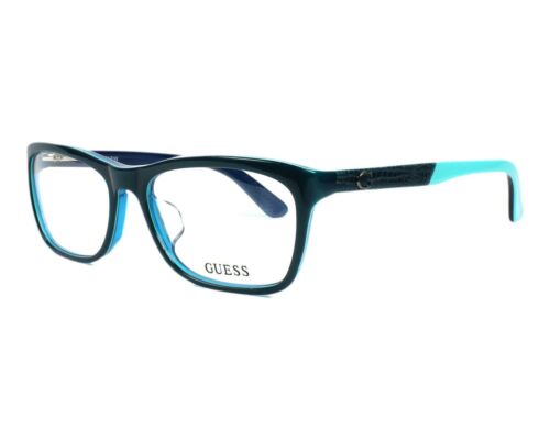 Guess Womens Frame Eyeglasses Guess 2510 52096 Green/Aqua rectangle 52 16 135 - megafashion11Monturas