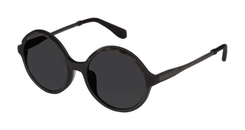 Kate Young For Tura Women Sunglasses K523 GRY Round Grey 49-19-140 - megafashion11Sunglasses