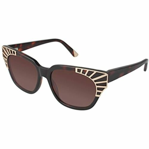 L.A.M.B. Women Sunglasses LA510 Tortoise / Brown Gradient Cat eye 55-16-135 - megafashion11Sunglasses
