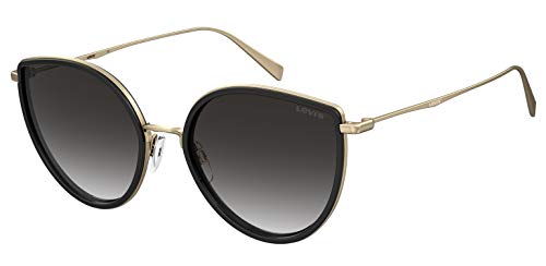Levi's Women's LV 5011/S Cat Eye Sunglasses, Black, 56mm, 19mm - megafashion11Sunglasses