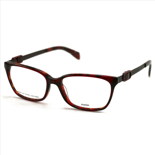 Marc by Marc Jacobs Men-Womens Eyeglasses 661 0M5N Havana/Burgundy 51 18 140 Squ - megafashion11Monturas