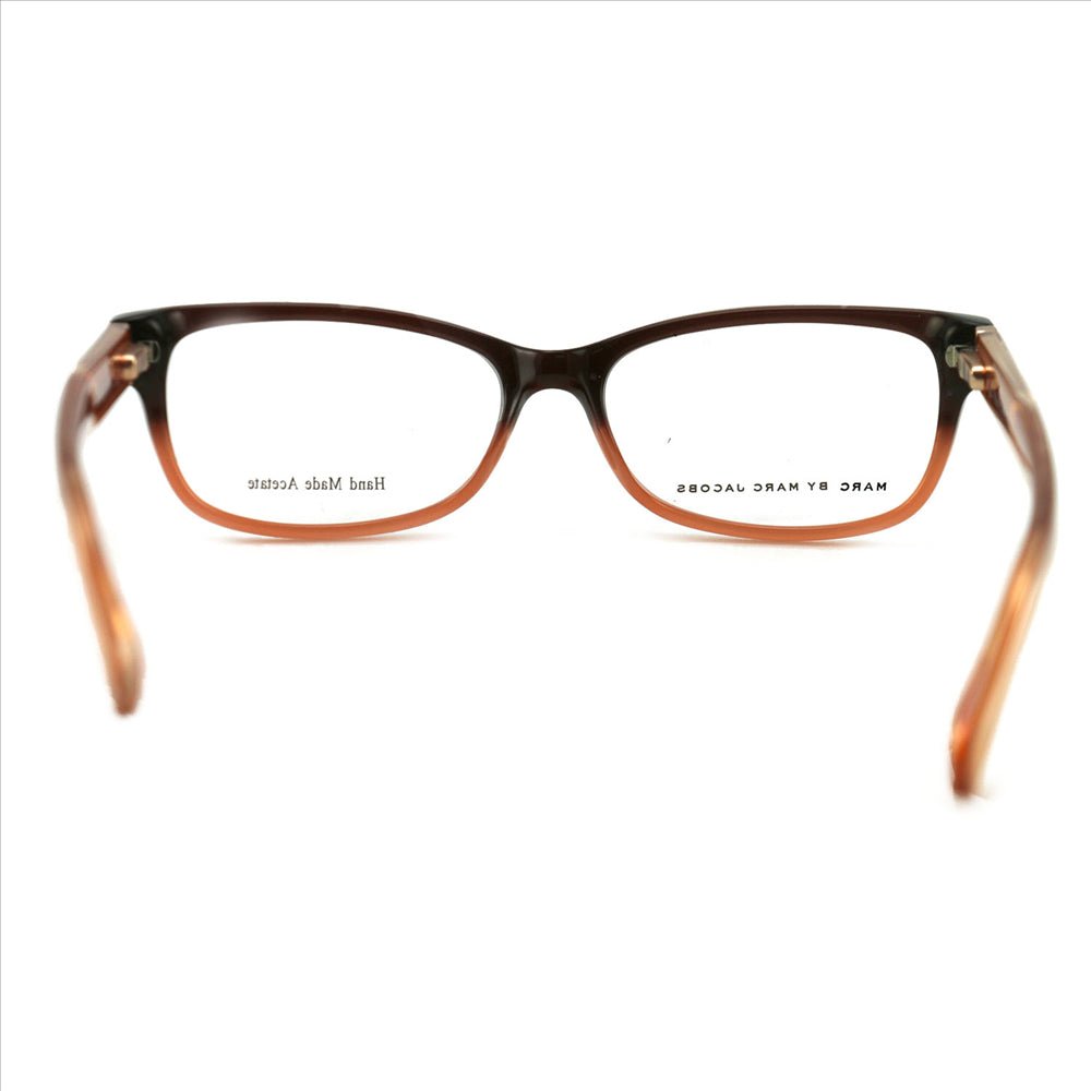 Marc by Marc Jacobs Womens Eyeglasses 598 05XM Brown/Orange 52 15 140 Rectangle - megafashion11Monturas