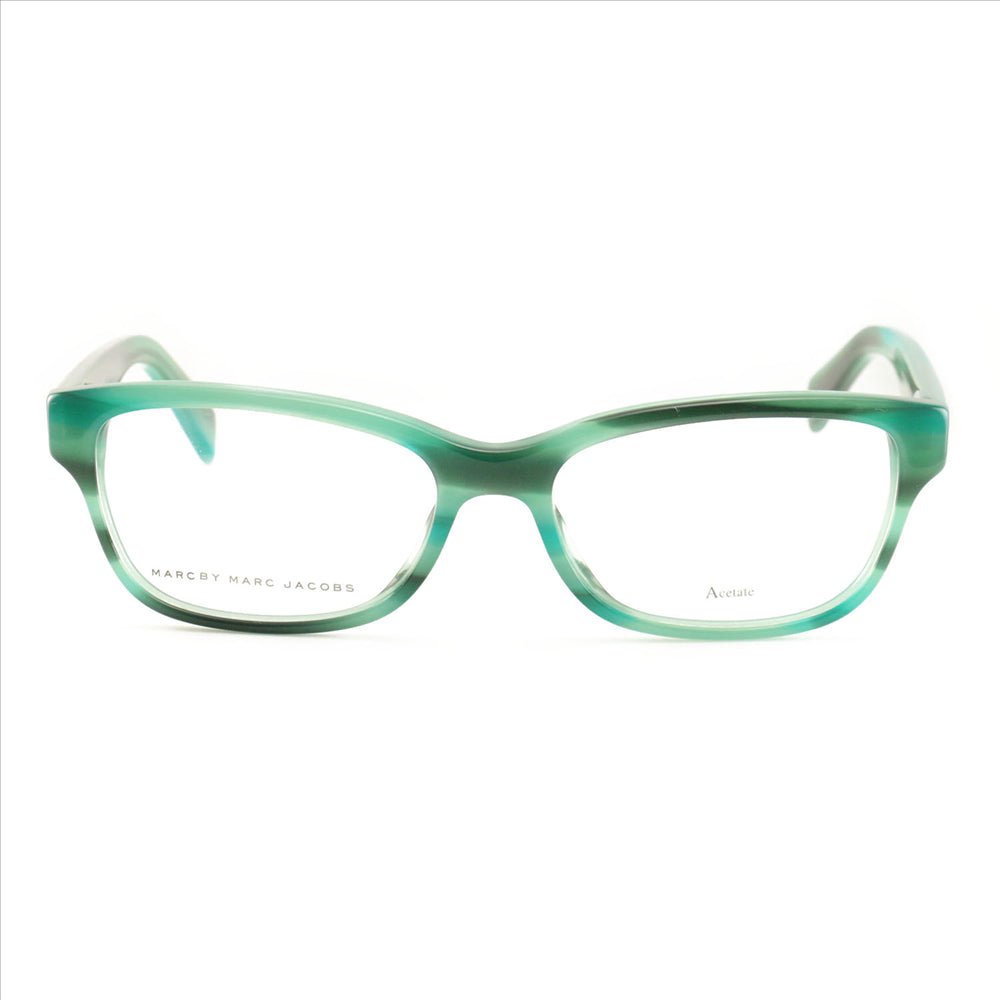 Marc by Marc Jacobs Womens's Eyeglasses 617 KVJ Striped/Green 52 16 140 Rectangle - megafashion11Monturas