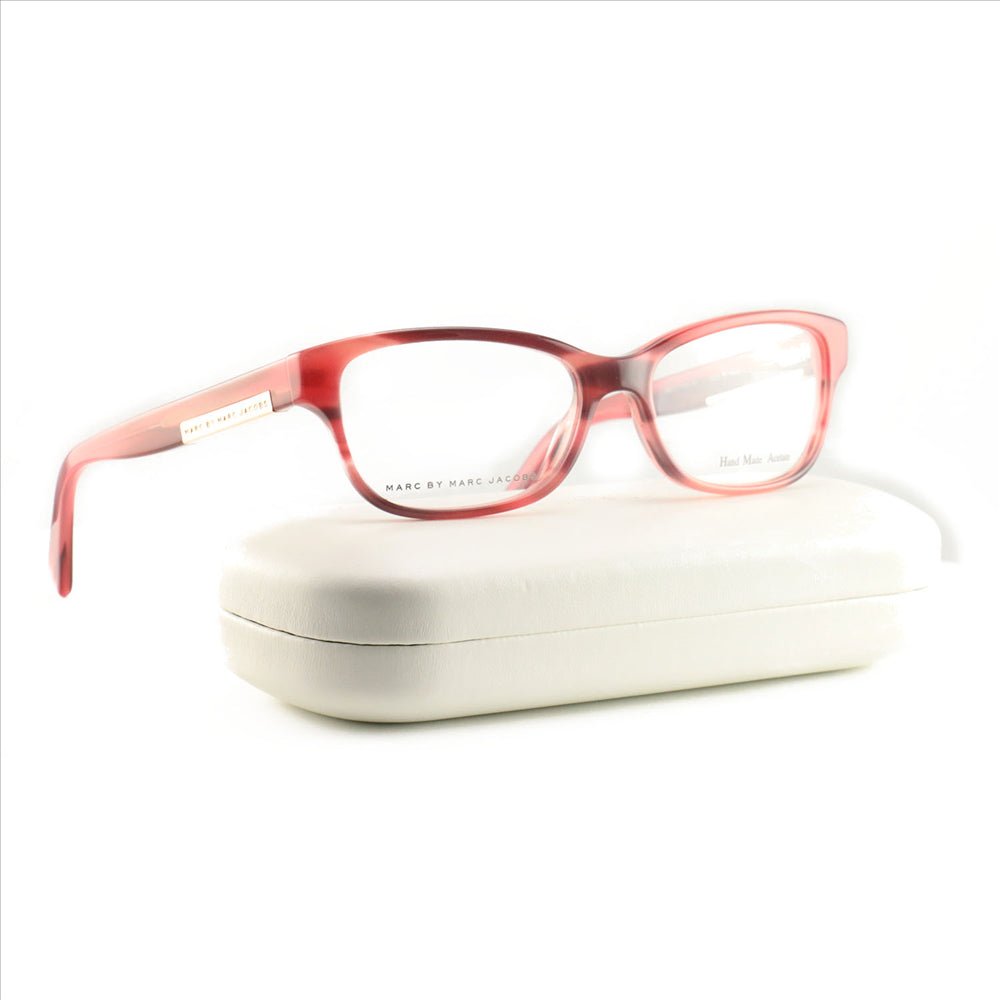 Marc by Marc Jacobs Womens's Eyeglasses 617 KVN Red/Havana 52 16 140 Rectangle - megafashion11Monturas