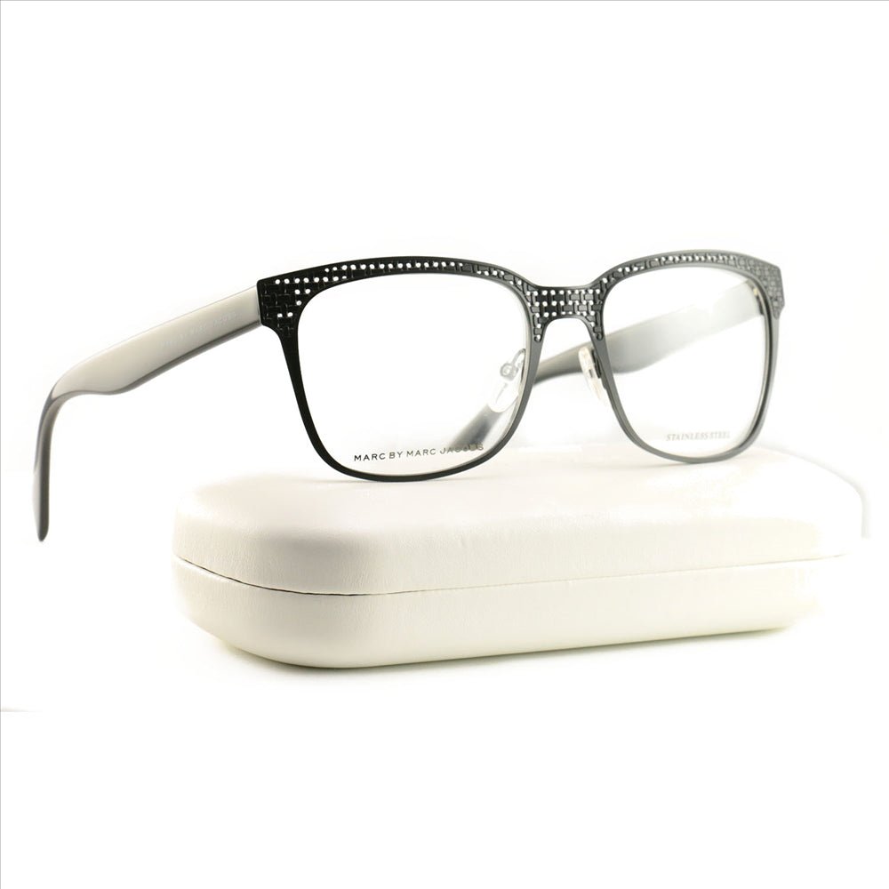 Marc by Marc Jacobs Womens's Eyeglasses MMJ 613 MPZ Black 53 18 145 Square - megafashion11Monturas